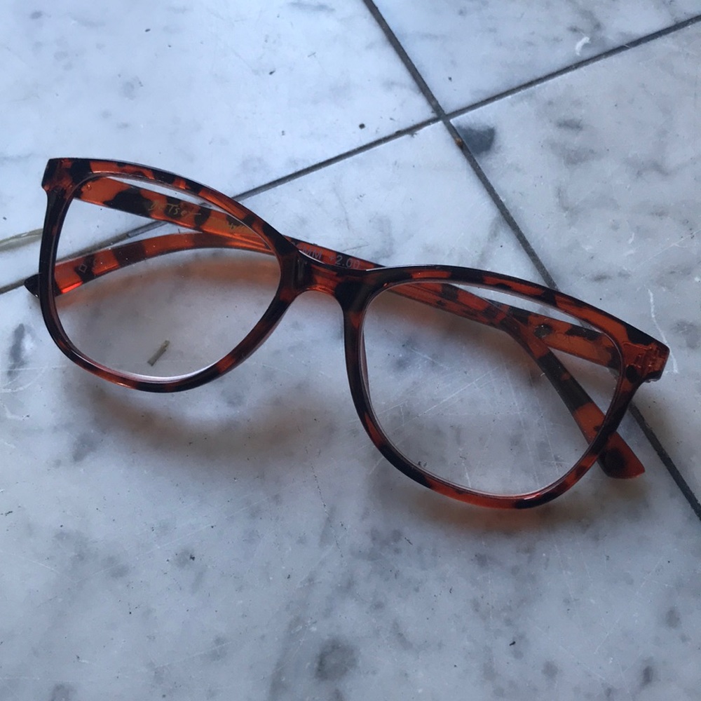 Betsey Johnson Tortoiseshell Reading Glasses